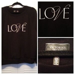 Victoria Secret crew sweatshirt Sz XL.